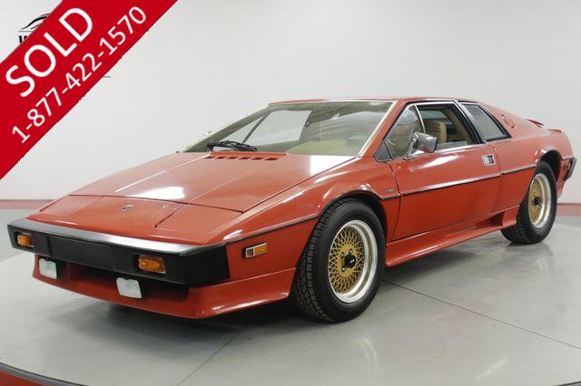 1977 LOTUS ESPRIT S1 31K MI COLLECTOR GRADE 2L 5-SPEED MUST SEE