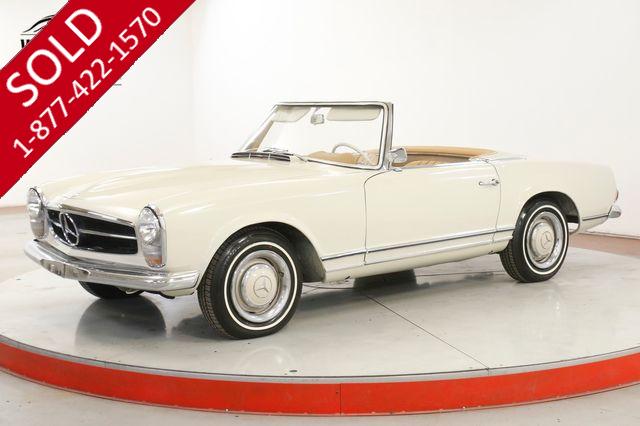 1966 MERCEDES-BENZ 230SL RARE CLEAN DRIVER BOTH TOPS 