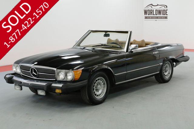 1974 MERCEDES-BENZ 450SL FACTORY TWO TOP CAR REBUILT TRANSMISSION