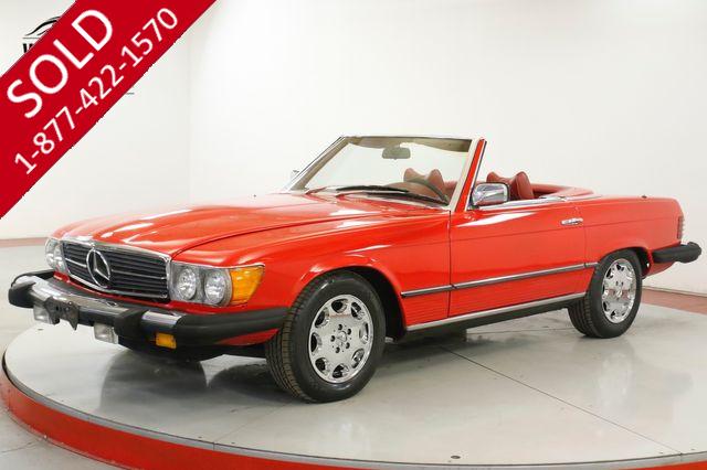 1977 MERCEDES BENZ  450SL CA CAR 60K ORIGINAL MI CONVERTIBLE COLLECTOR