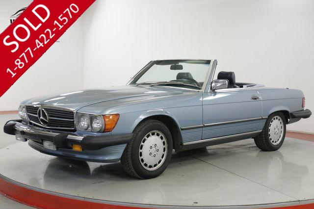 1988 MERCEDES-BENZ 560 SL CONVERTIBLE ALL ORIGINAL V8