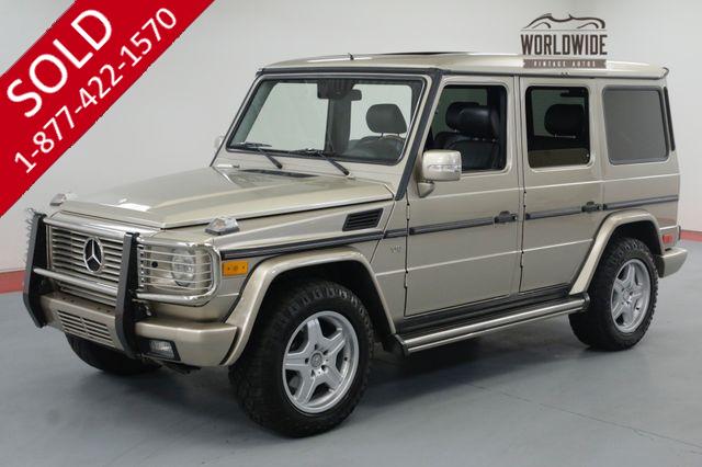 2003 Mercedes-Benz G500 PRESTINE ORIGINAL! LOW MILES! NEW TIRES!
