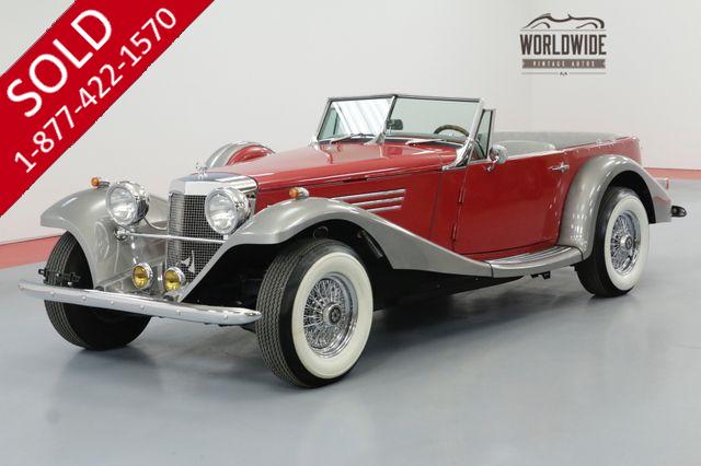 1939 MERCEDES-BENZ ROADSTER V8 AUTO CONVERTIBLE