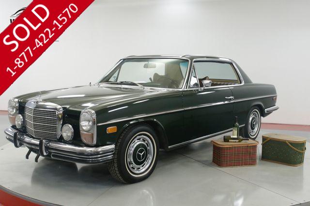 1971 MERCEDES 250C COUPE 1 OWNER CA CAR 44K ORIGINAL MILES AC