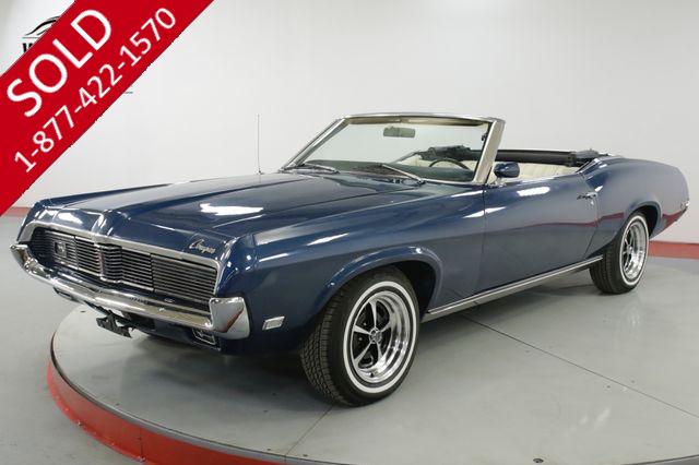 1969 MERCURY  COUGAR  XR7 CONVERTIBLE RESTORED 351 V8 AUTO AC 