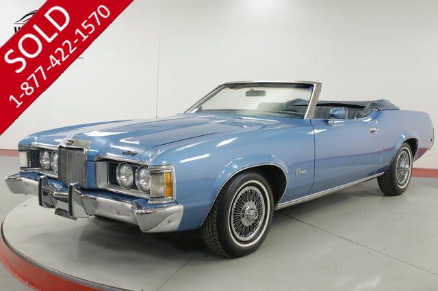 1973 MERCURY COUGAR  CONVERTIBLE 351 CLEVELAND V8 AUTO 73K MILES