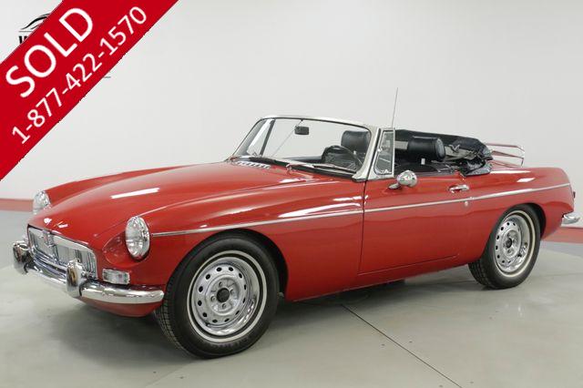 1963 MG MGB RARE ROADSTER CONVERTIBLE. RESTORED. MANUAL 