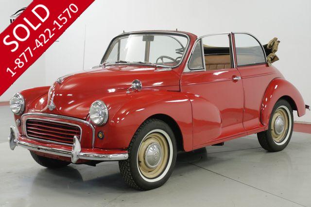 1959 MORRIS MINOR CONVERTIBLE FROM THE HAROLD LEMAY MUSEUM 