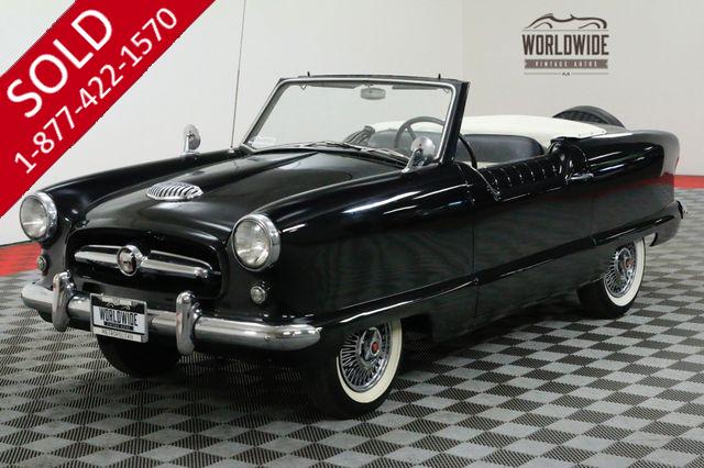 1954 NASH METROPLITAN CONVERTIBLE BLACK