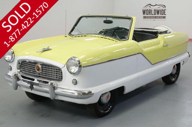 1957 NASH METROPOLITAN  RESTORED CONVERTIBLE! RARE CRUISER!