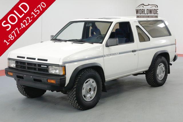 1988 NISSAN PATHFINDER LOW ORIGINAL MILES ONE FAMILY OWNED LOADED