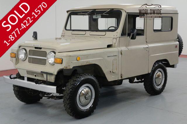 1969 NISSAN PATROL DATSUN L60. TIME CAPSULE COLLECTOR. 100% ORIGINAL!