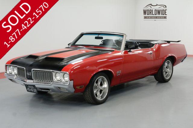 1970 OLDSMOBILE 442 W-30 CONVERTIBLE CLONE 455 V8 AUTO