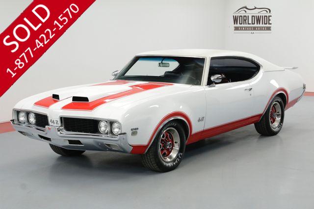 1969 OLDSMOBILE CUTLASS RESTORED 442 W-30 CLONE HURST. REBUILT 455