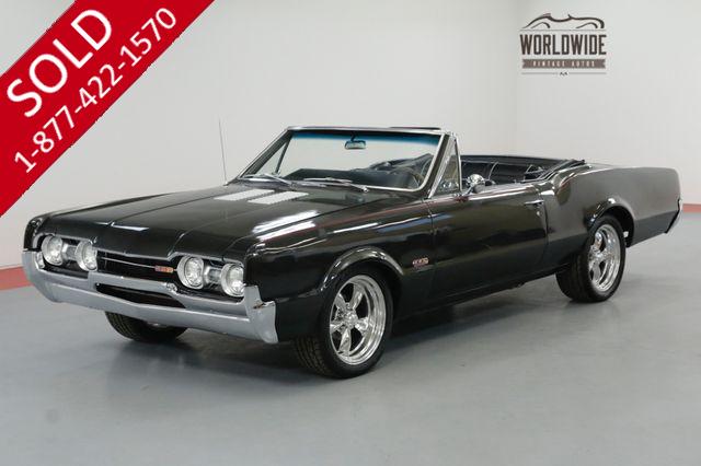 1967 OLDSMOBILE CUTLASS 442 TRIBUTE CONVERTIBLE FRAME OFF RESTORED