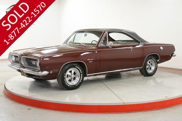 1968 PLYMOUTH BARRACUDA NOTCHBACK V8 AUTO CONSOLE PS MUST SEE 