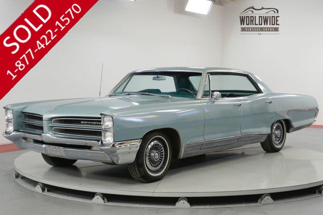 1966 PONTIAC BONNEVILLE ALWAYS GARAGED STOCK 