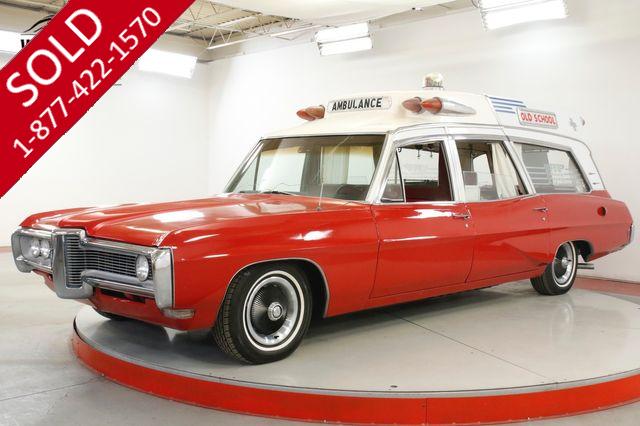 1968 PONTIAC BONNEVILLE PHX RACEWAY AMBULANCE HISTORY 22K MI 1/120