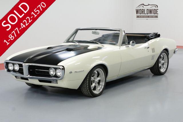 1967 PONTIAC FIREBIRD 400CID V8 4-SPEED PS DISC BRAKES CONVERTIBLE