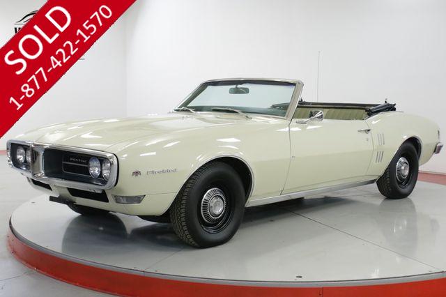 1968 PONTIAC  FIREBIRD CONVERTIBLE PS PB ORIGINAL