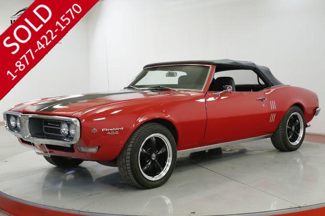 1968 PONTIAC  FIREBIRD  400 CONVERTIBLE V8 AUTO A/C FRONT DISC