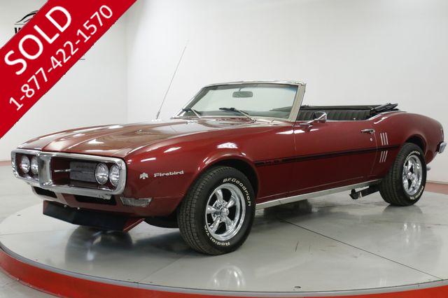 1968 PONTIAC  FIREBIRD  RARE CONVERTIBLE 350 V8 #'S MATCH. RESTORED