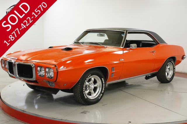 1969 PONTIAC FIREBIRD  RAM AIR 400 PS PB 4 BARREL VINYL TOP