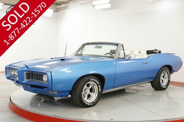 1968 PONTIAC GTO BODY-OFF RESTORED CONVERTIBLE AC 400 V8 PS