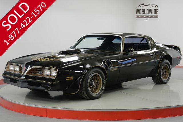 1978 PONTIAC TRANS AM 6.6L V8 MOTOR SMOKEY AND THE BANDIT