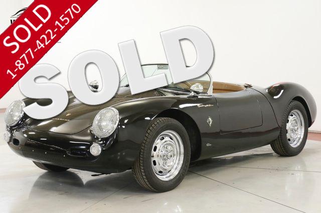 1955 PORSCHE 550 SPYDER BEAUTIFUL BECK SPYDER RE-CREATION BLACK/TAN 