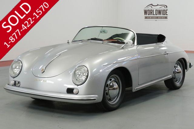 1957 PORSCHE SPEEDSTER REPLICA STUNNING 356 REPLICA. MANY TASTEFUL UPGRADES (VIP)