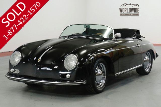 1957 PORSCHE SPEEDSTER VINTAGE SPEEDSTER BUILD! 4 WHEEL DISC 1600CC 