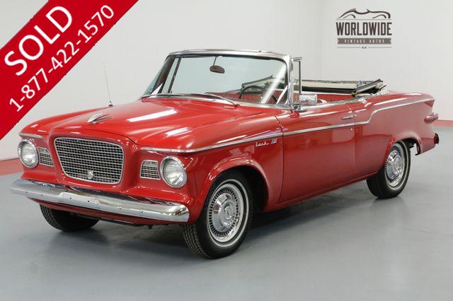 1960 STUDEBAKER LARK CONVERTIBLE V8 HOT ROD! ARIZONA CAR