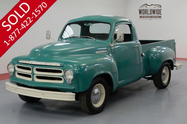 1955 STUDEBAKER PICKUP RESTORED! V8! VERY RARE E7! OVERDRIVE! DISC