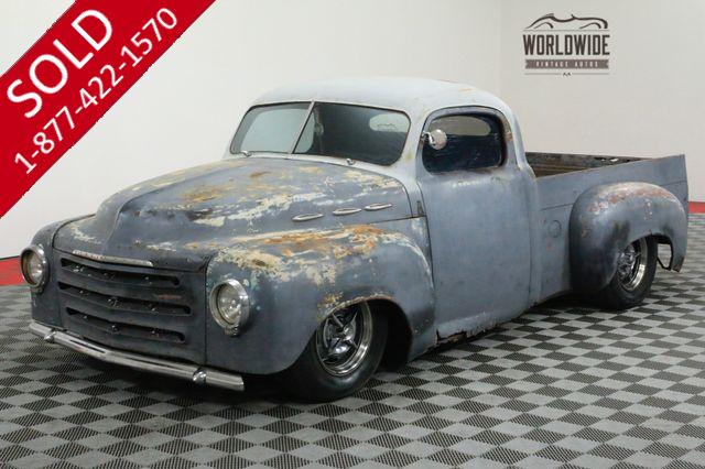 1949 STUDEBAKER TRUCK RAT ROD HOT ROD SHORT BED V8 AUTO