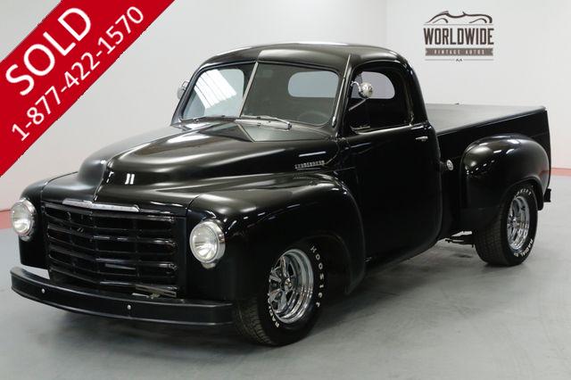 1949 STUDEBAKER TRUCK HOT ROD VINTAGE AC V8 5K MILES COLLECTOR
