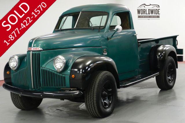 1947 STUDEBAKER TRUCK M2. CUMMINS 4BT TURBO DIESEL, 5 SPEED! 