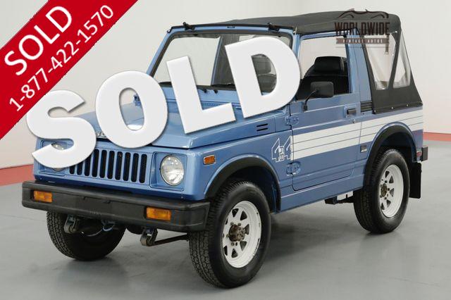 1983 SUZUKI JIMNY 4WD SAMARI RARE 3J410 LOW MILES 4X4 CONVERTIBLE