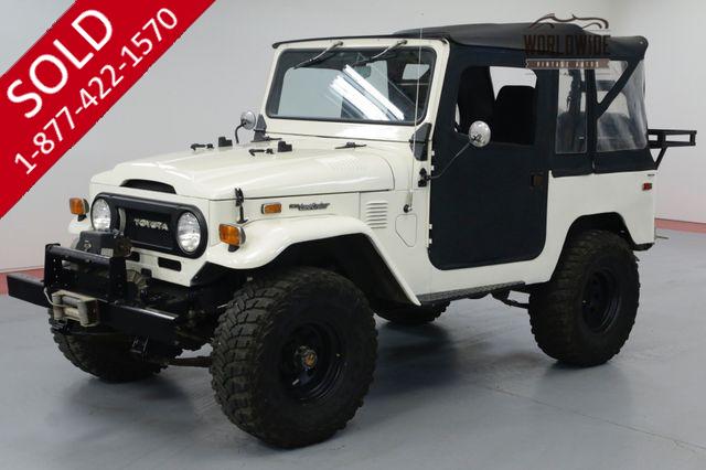 1974 TOYOTA FJ40 2F ENGINE OFF ROAD SET UP ONE OWNER 30YRS.