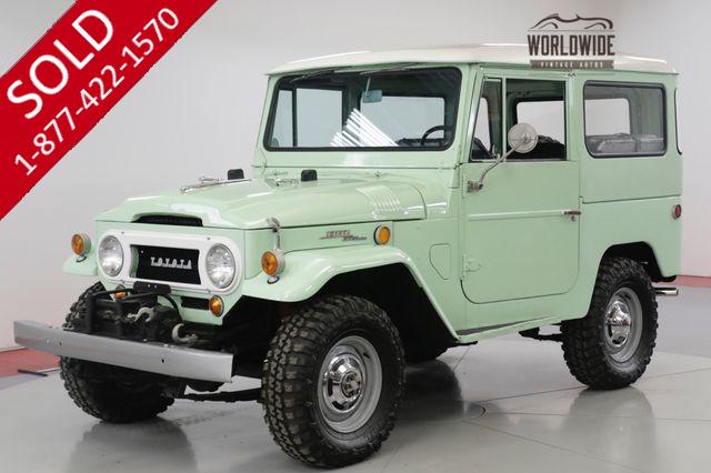 1968 TOYOTA  FJ40 NUT AND BOLT RESTORATION RARE. SPRING GREEN (VIP) 