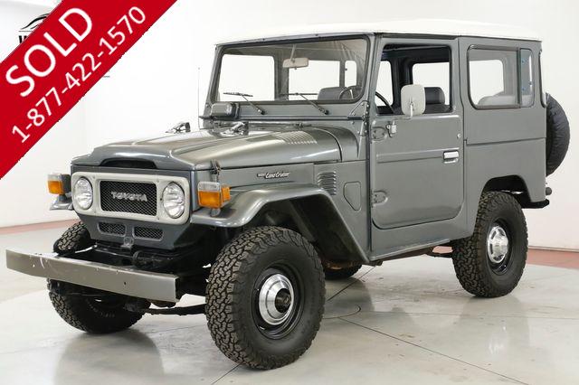 1980 TOYOTA  FJ40  RARE 4X4 TWO TONE 4 SPEED JUMP SEATS PB PS