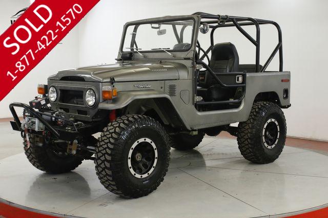 1975 TOYOTA  FJ40  FRAME OFF BUILD 4W DISC V8 PS PB 4x4 WINCH