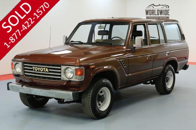1984 TOYOTA FJ60 4X4. NEW PAINT GREAT SHAPE CLEAN CARFAX