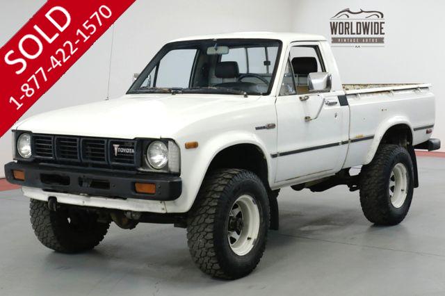 1980 TOYOTA  HILUX  SR5. RARE ORIGINAL COLLECTOR 4x4. LOW MILES! 