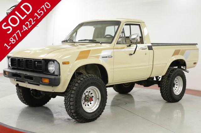 1981 TOYOTA HILUX RARE 1ST GEN 4X4 RESTORED 16K MI COLLECTOR