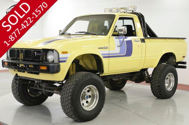 1979 TOYOTA HILUX SR5 CA TRUCK 4x4 20R LOW MILES BABIED