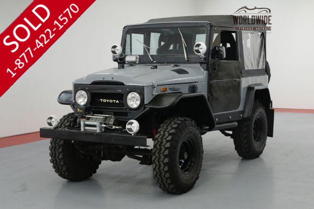 1971 TOYOTA LAND CRUISER FJ40 BUILT. OFF ROAD. 4x4 DISC BRAKES CONVERTIBLE.