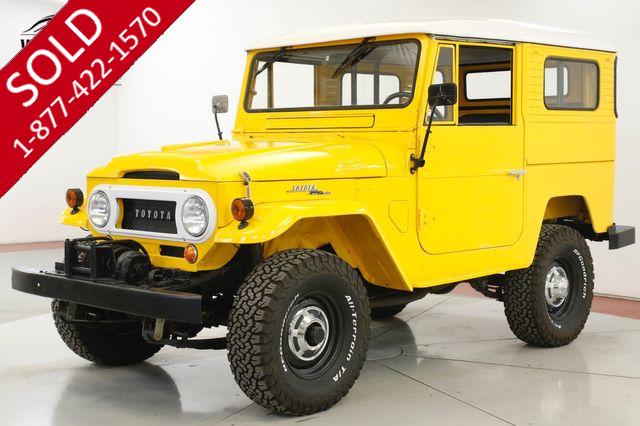 1965 TOYOTA LAND CRUISER FJ40 RESTORED V8 RARE HARDTOP WINCH SAFARI SEATS