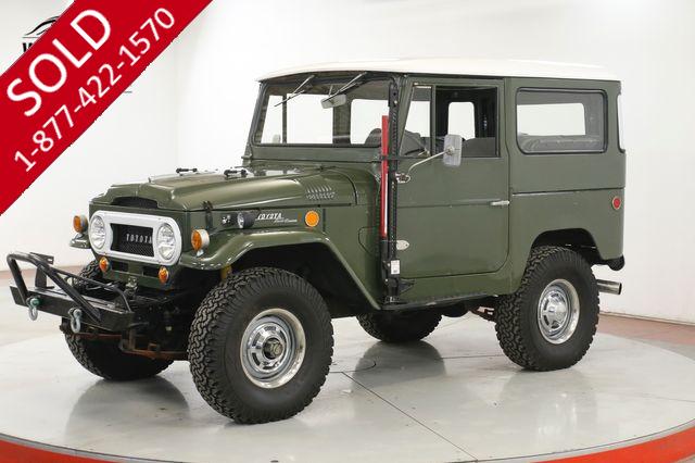 1969 TOYOTA LAND CRUISER FJ40 SIDE STEP 3 SPEED MANUAL INLINE 6 