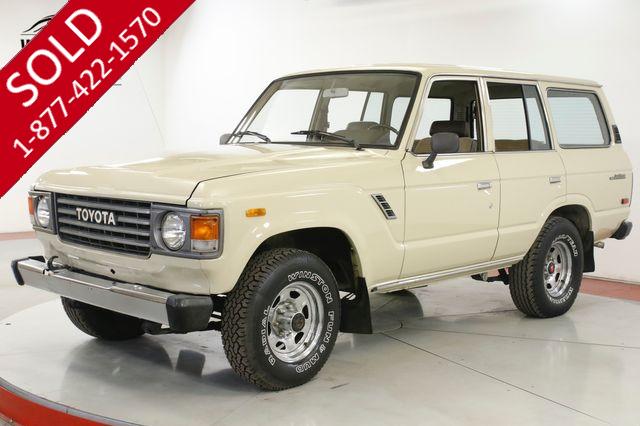 1983 TOYOTA LAND CRUISER FJ60 91K ORIGINAL MILES COLLECTOR GRADE CA CAR